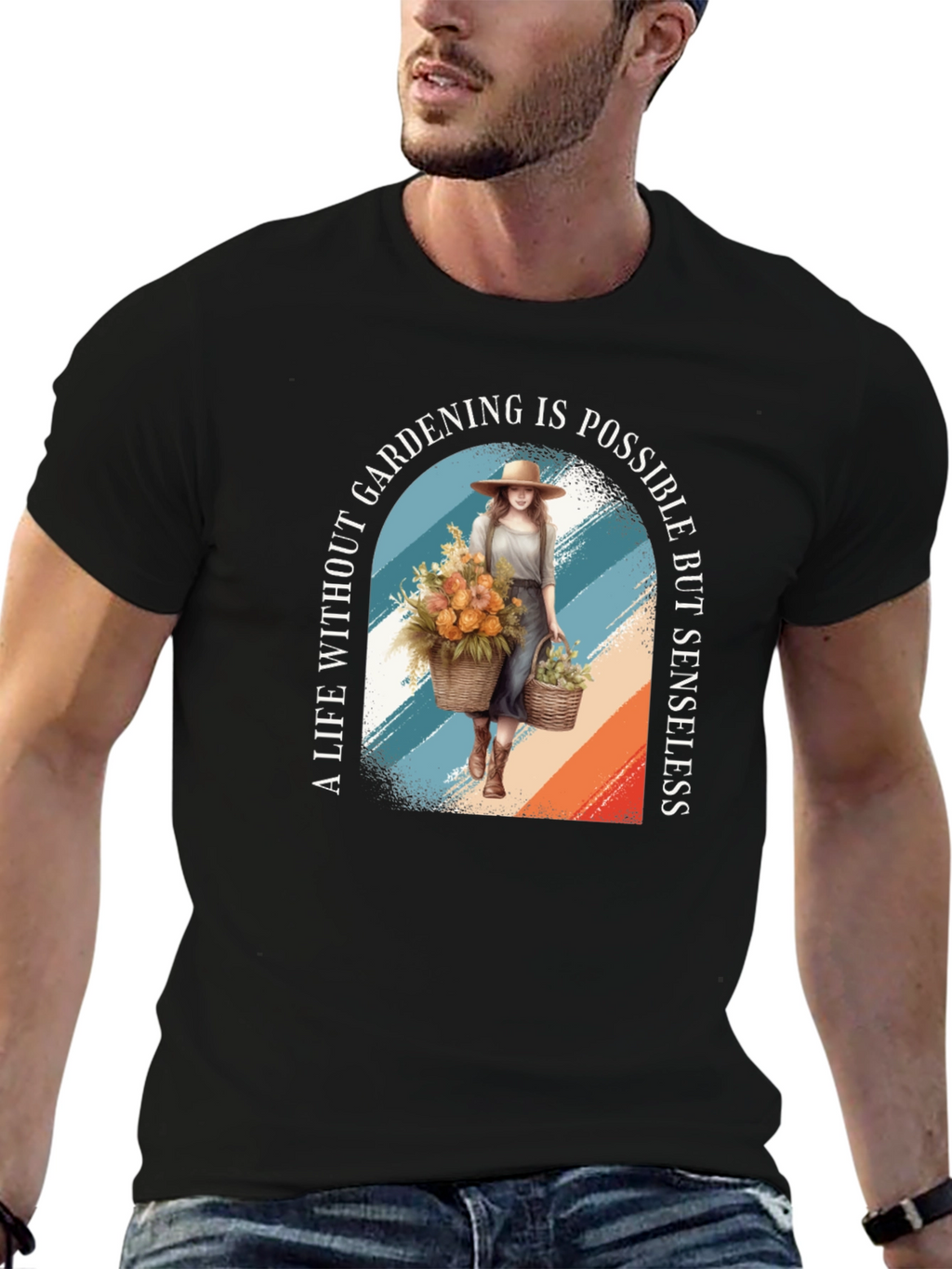 Gardening Life T-Shirt - A Life Without Gardening