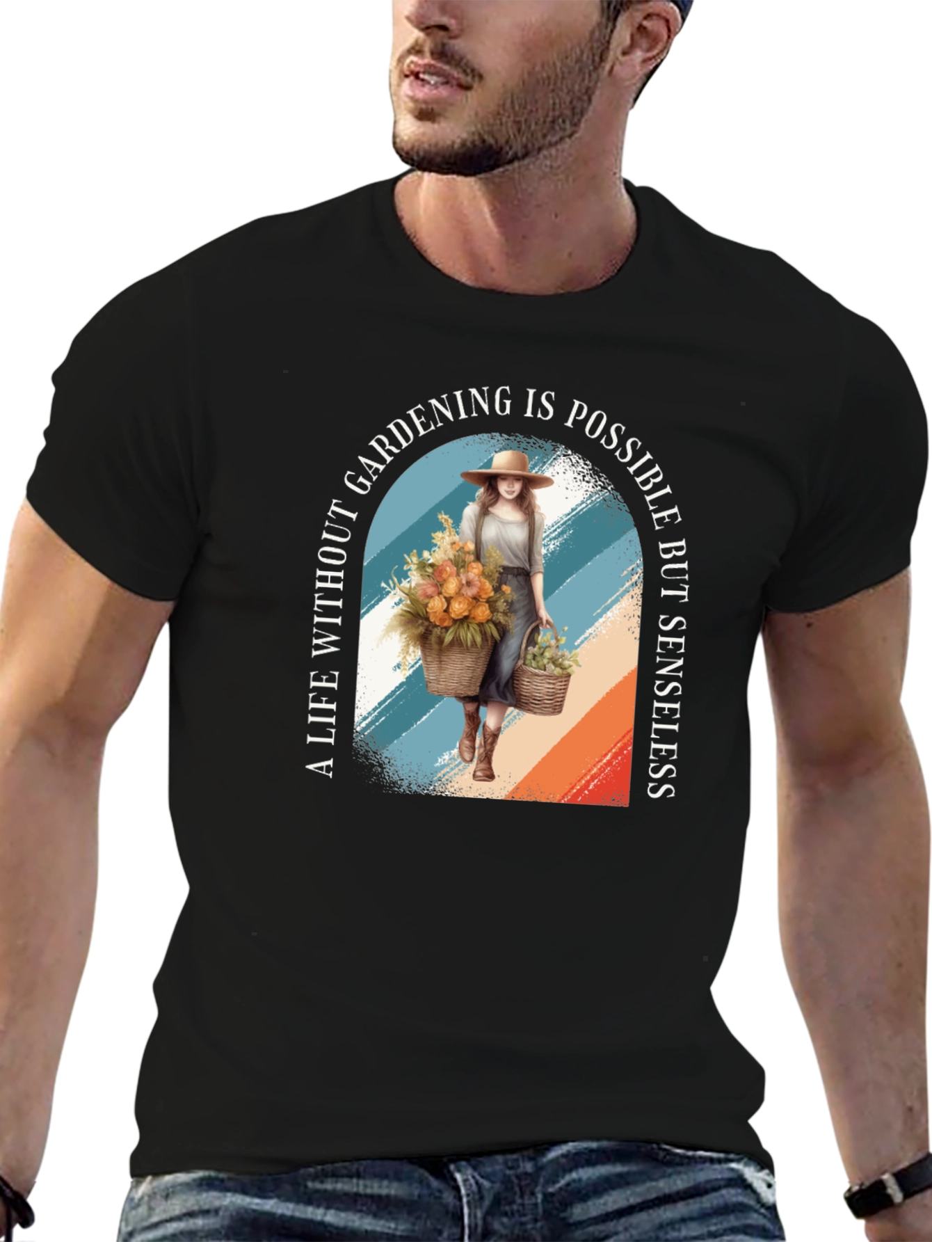 Gardening Life T-Shirt - A Life Without Gardening