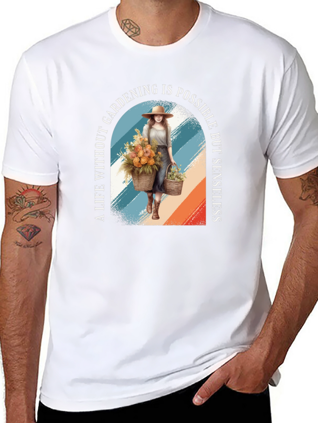 Gardening Life T-Shirt - A Life Without Gardening