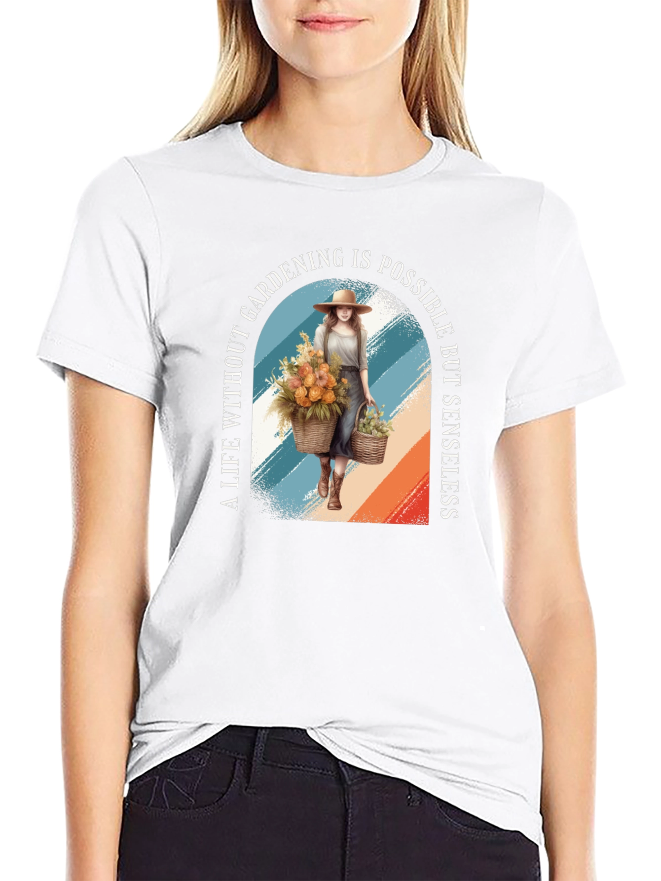 Gardening Life T-Shirt - A Life Without Gardening