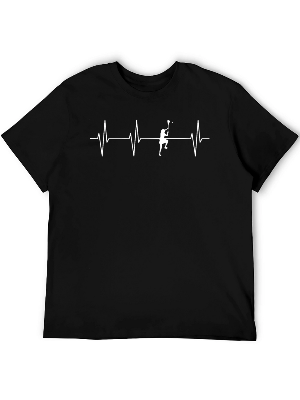 Lacrosse Heartbeat Graphic T-Shirt