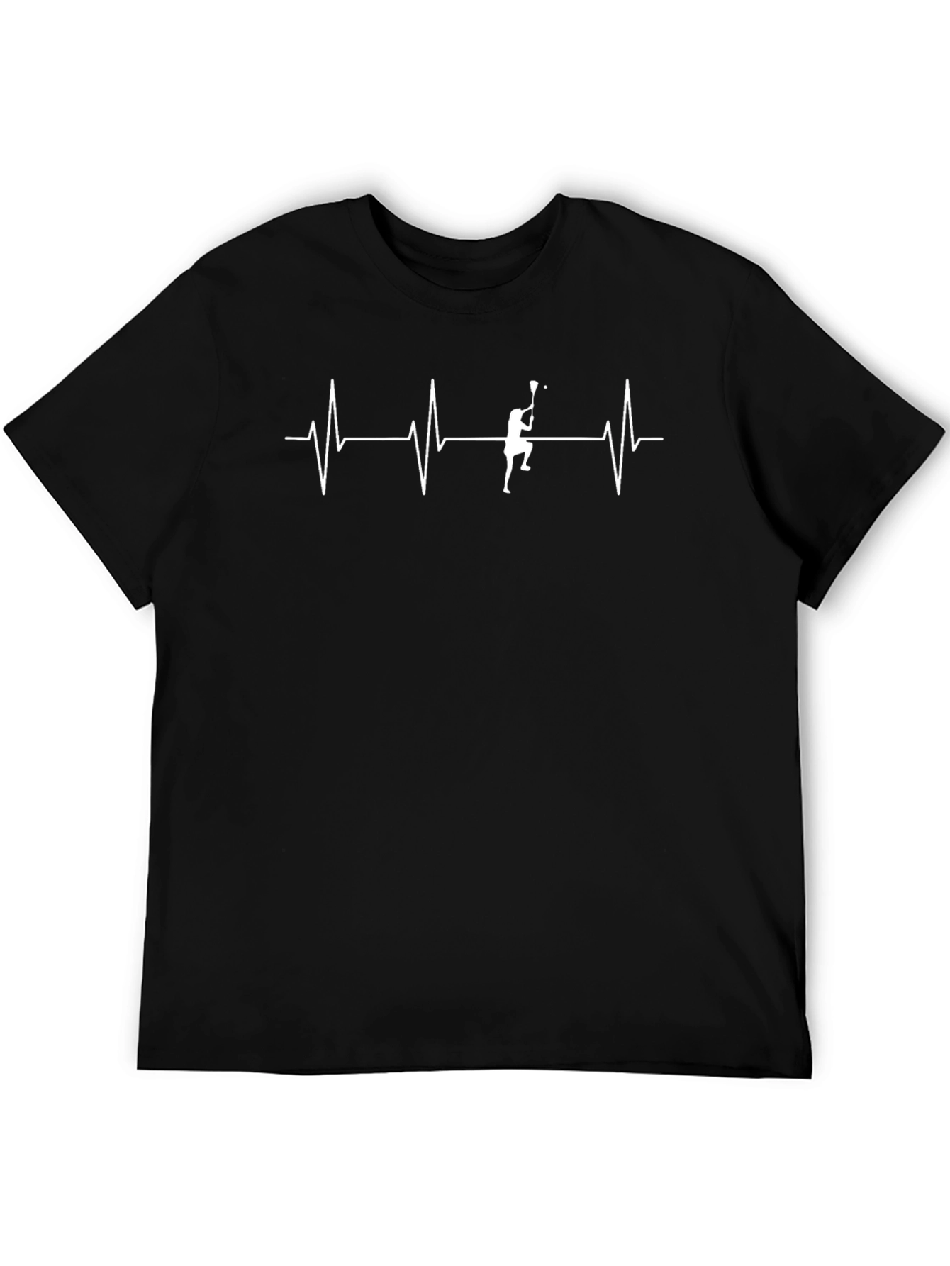 Lacrosse Heartbeat Graphic T-Shirt
