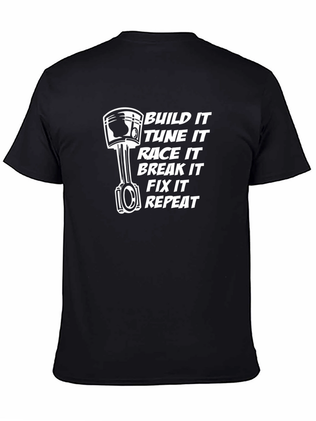 Build It Race It T-Shirt | Mechanic Gift