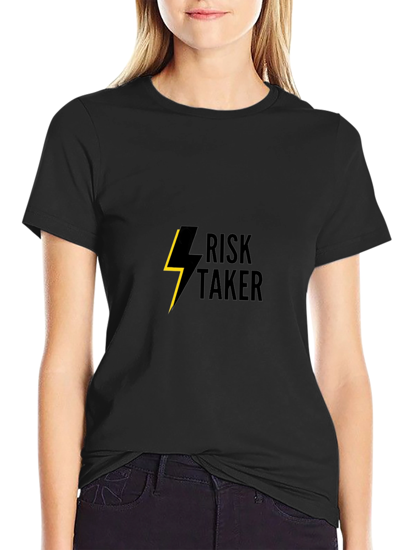 Risk Taker Black Tee