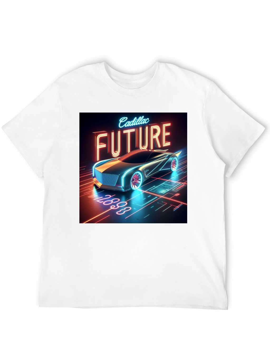 Cadillac Future T-Shirt - Black Graphic Tee