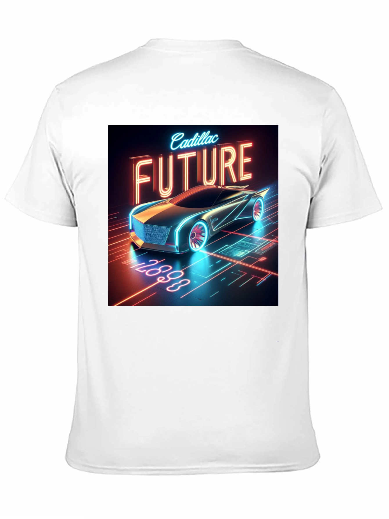 Cadillac Future T-Shirt - Black Graphic Tee