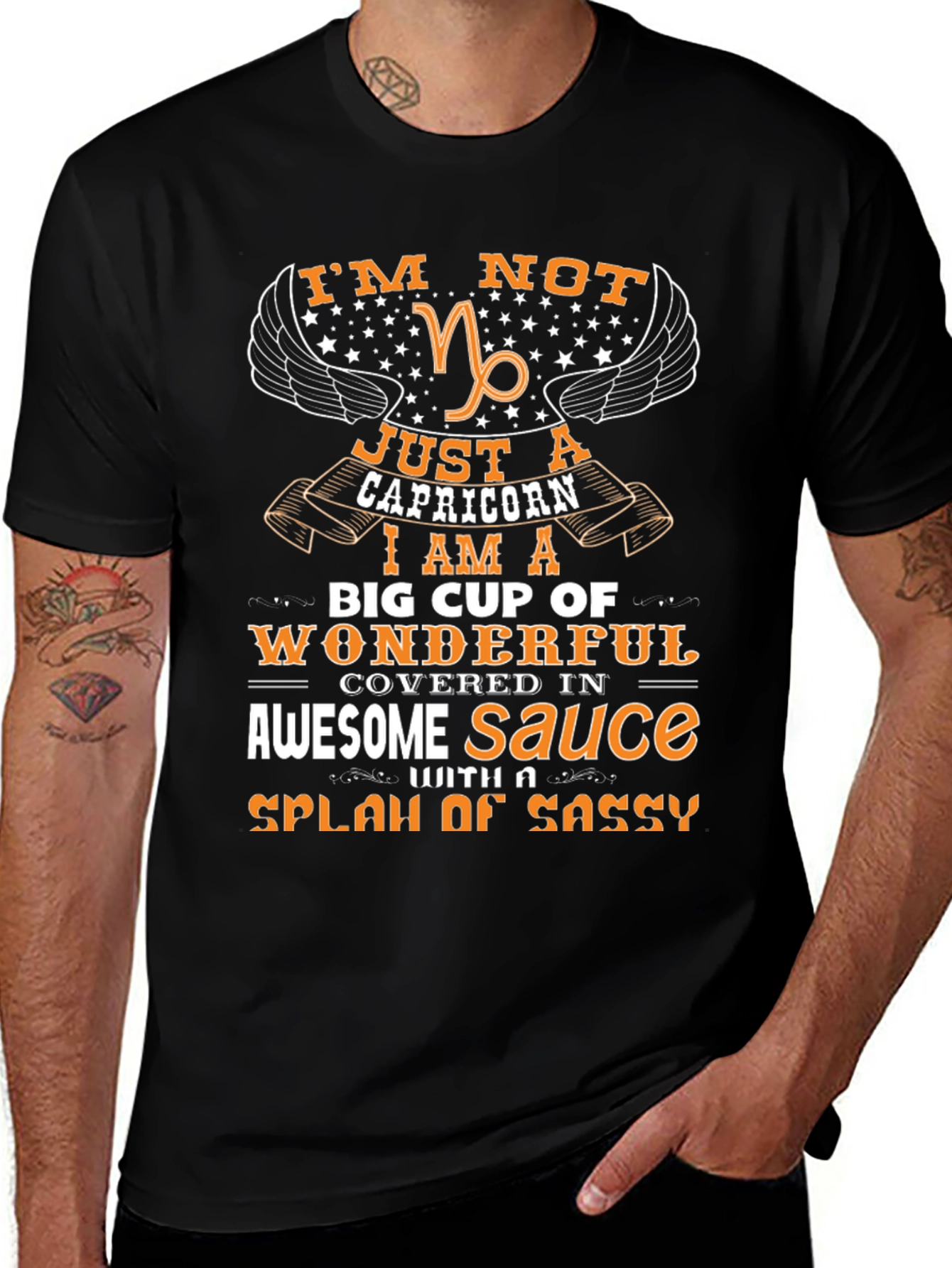 Capricorn Awesome Sauce Graphic Tee