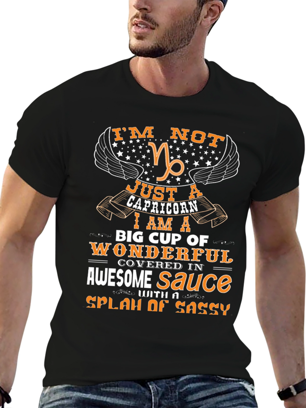 Capricorn Awesome Sauce Graphic Tee