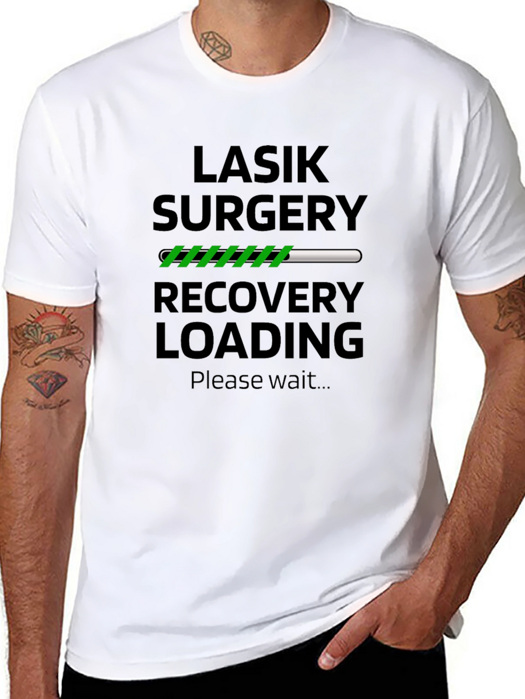 LASIK Surgery Recovery Loading T-Shirt