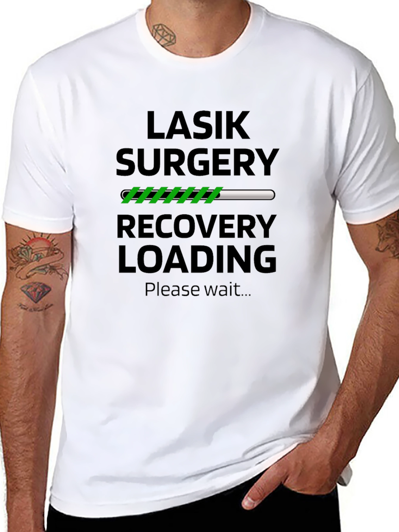 LASIK Surgery Recovery Loading T-Shirt