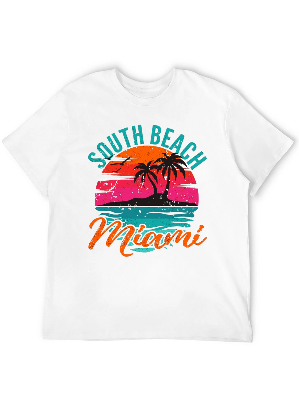 South Beach Miami Graphic T-Shirt