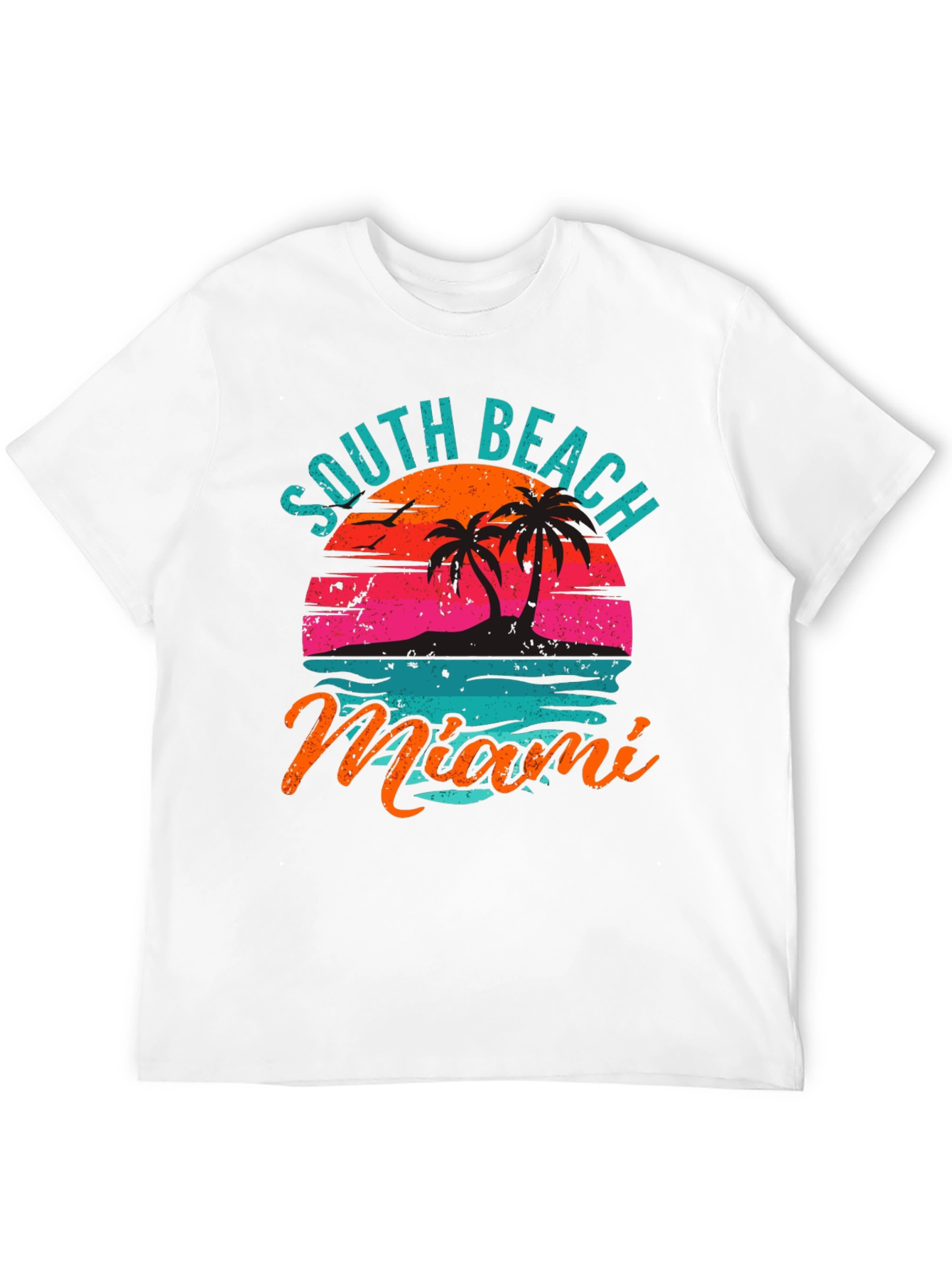 South Beach Miami Graphic T-Shirt