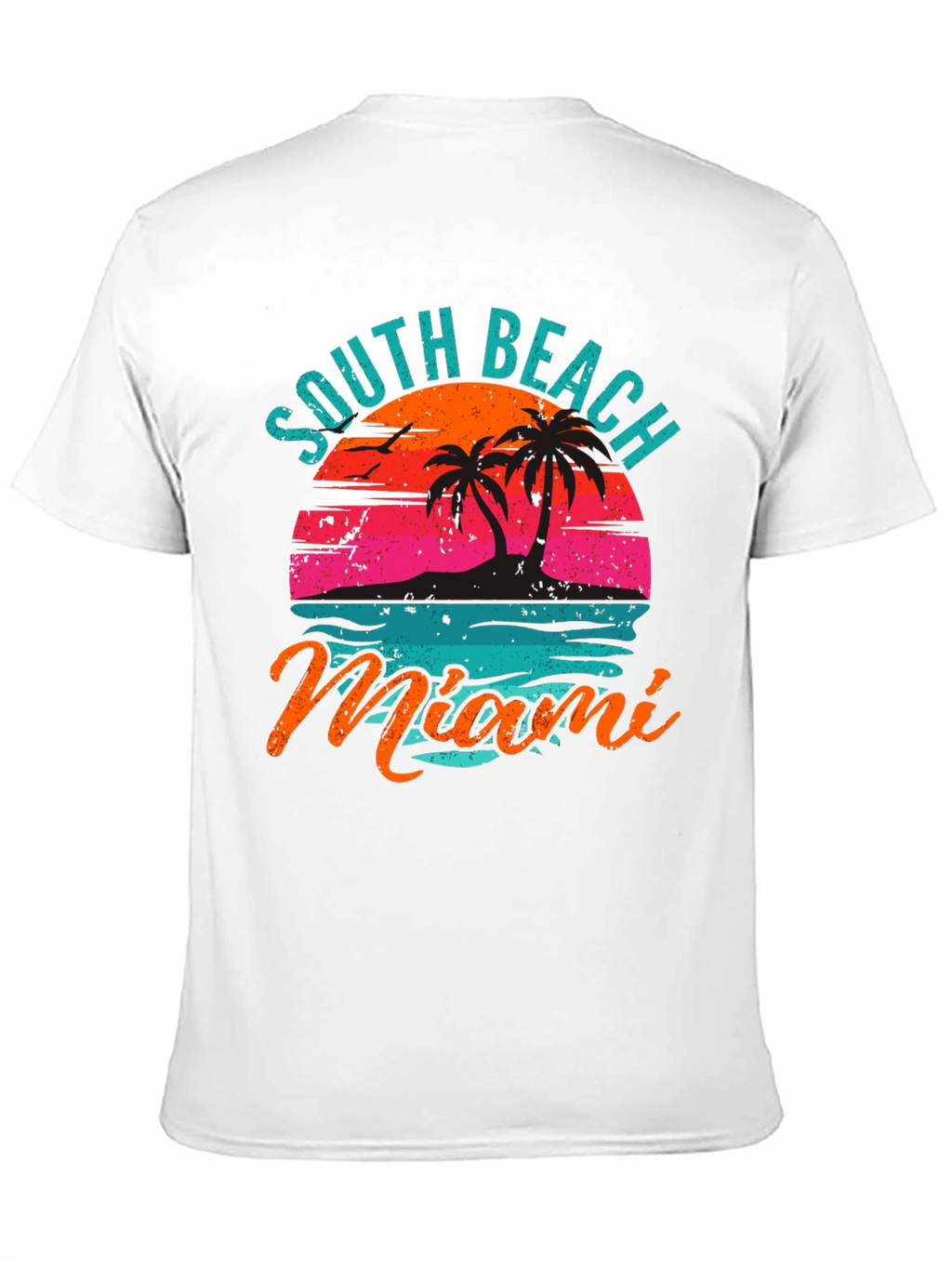 South Beach Miami Graphic T-Shirt