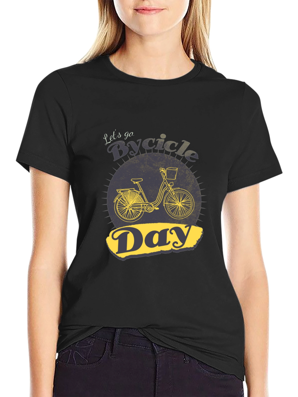 Bicycle Day T-Shirt - Lets Go Cycling!