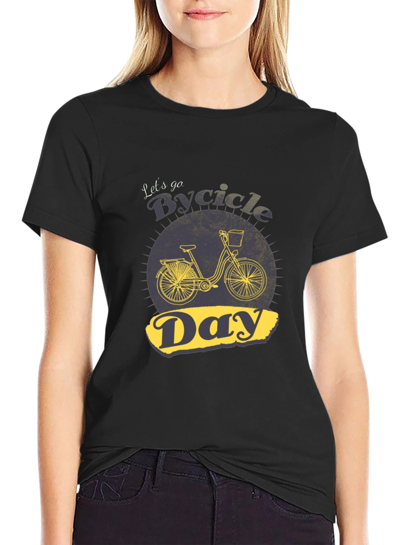 Bicycle Day T-Shirt - Lets Go Cycling!