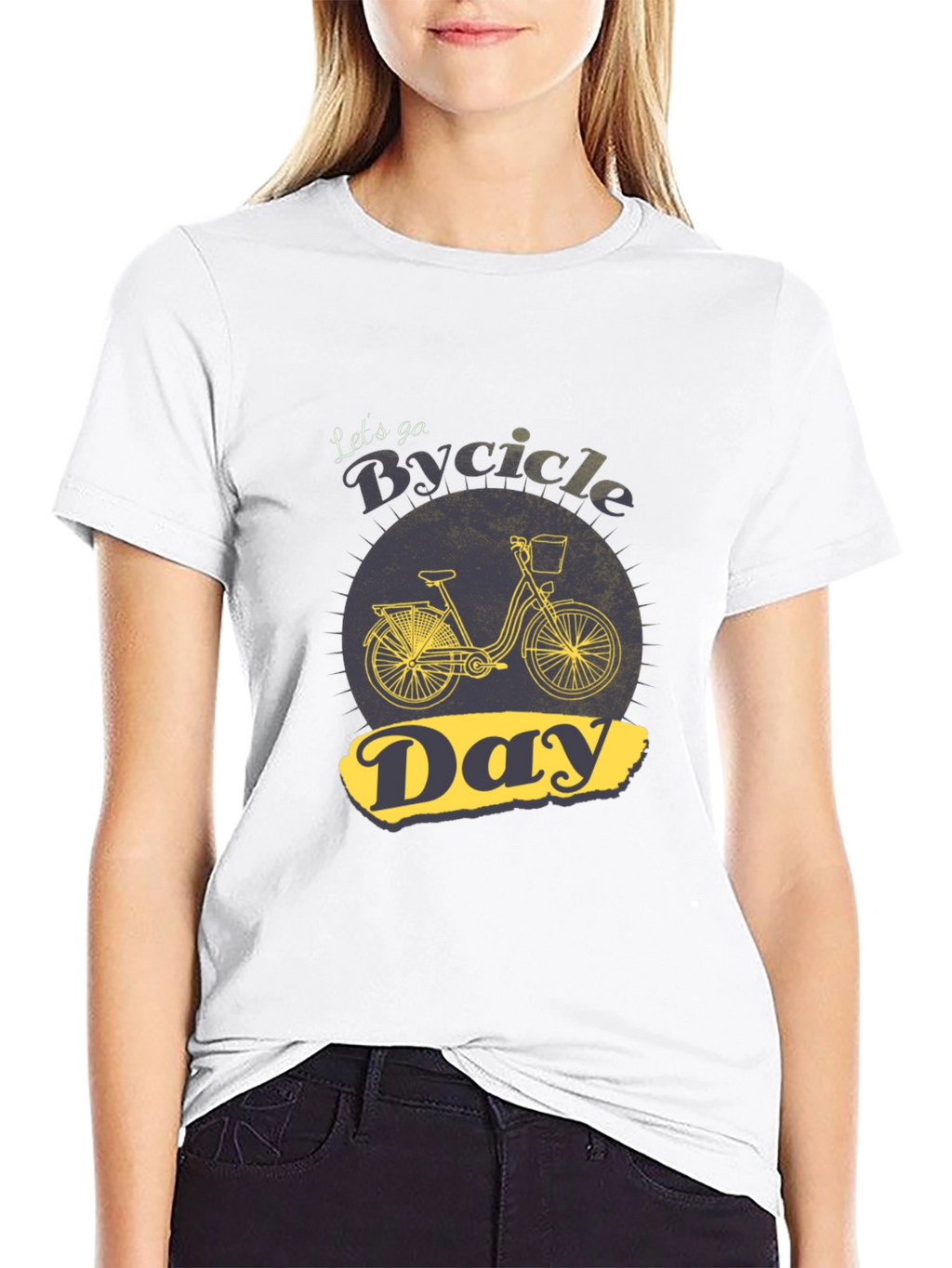 Bicycle Day T-Shirt - Lets Go Cycling!