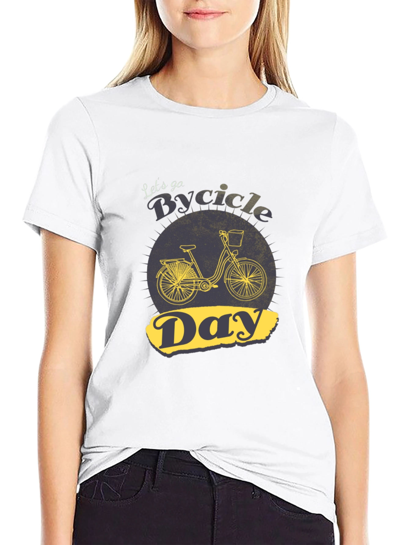 Bicycle Day T-Shirt - Lets Go Cycling!