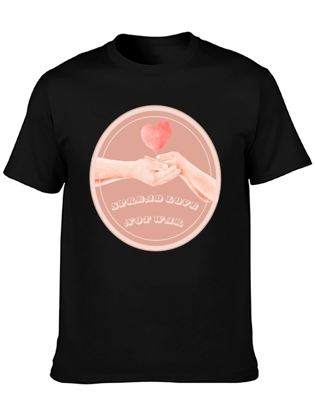 Spread Love Not War Graphic Tee