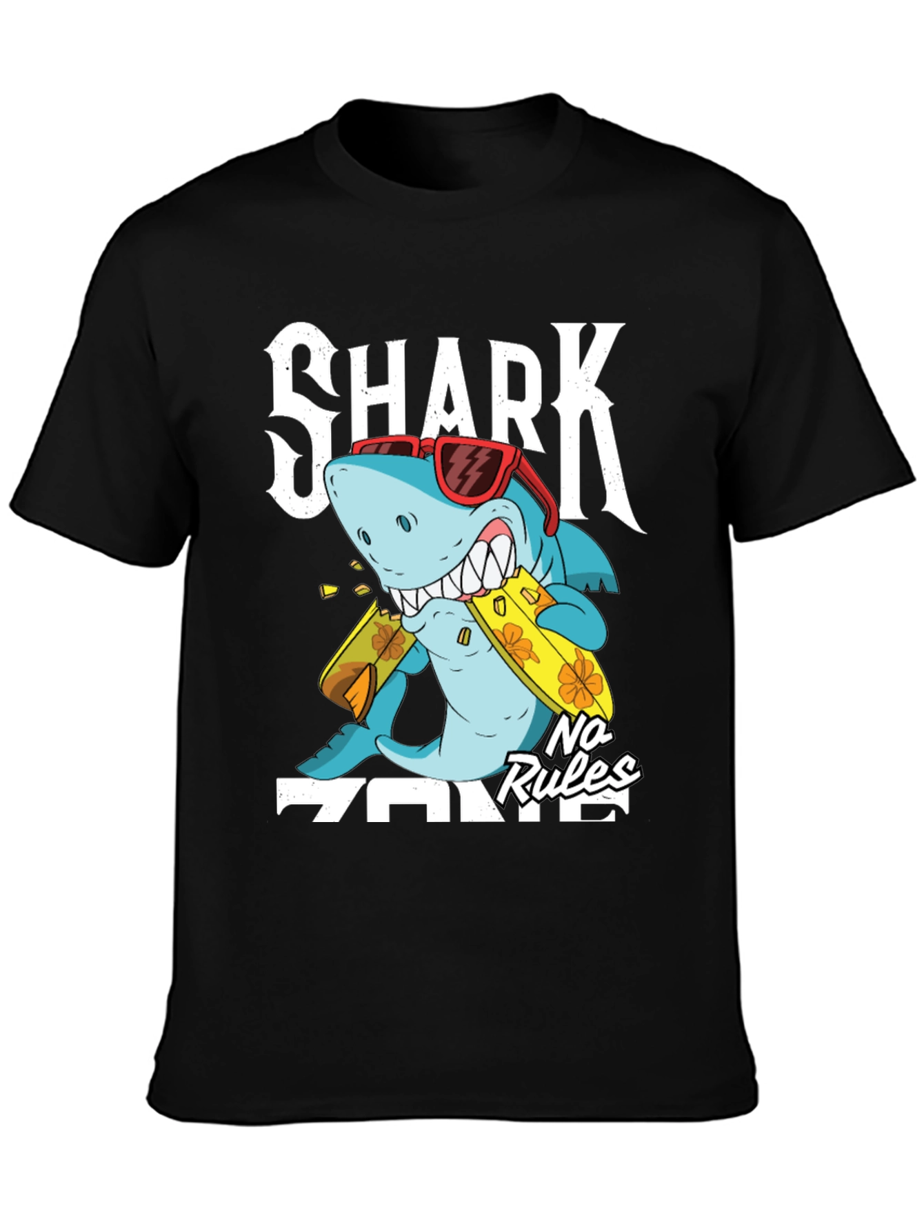 Shark Zone No Rules Graphic Tee