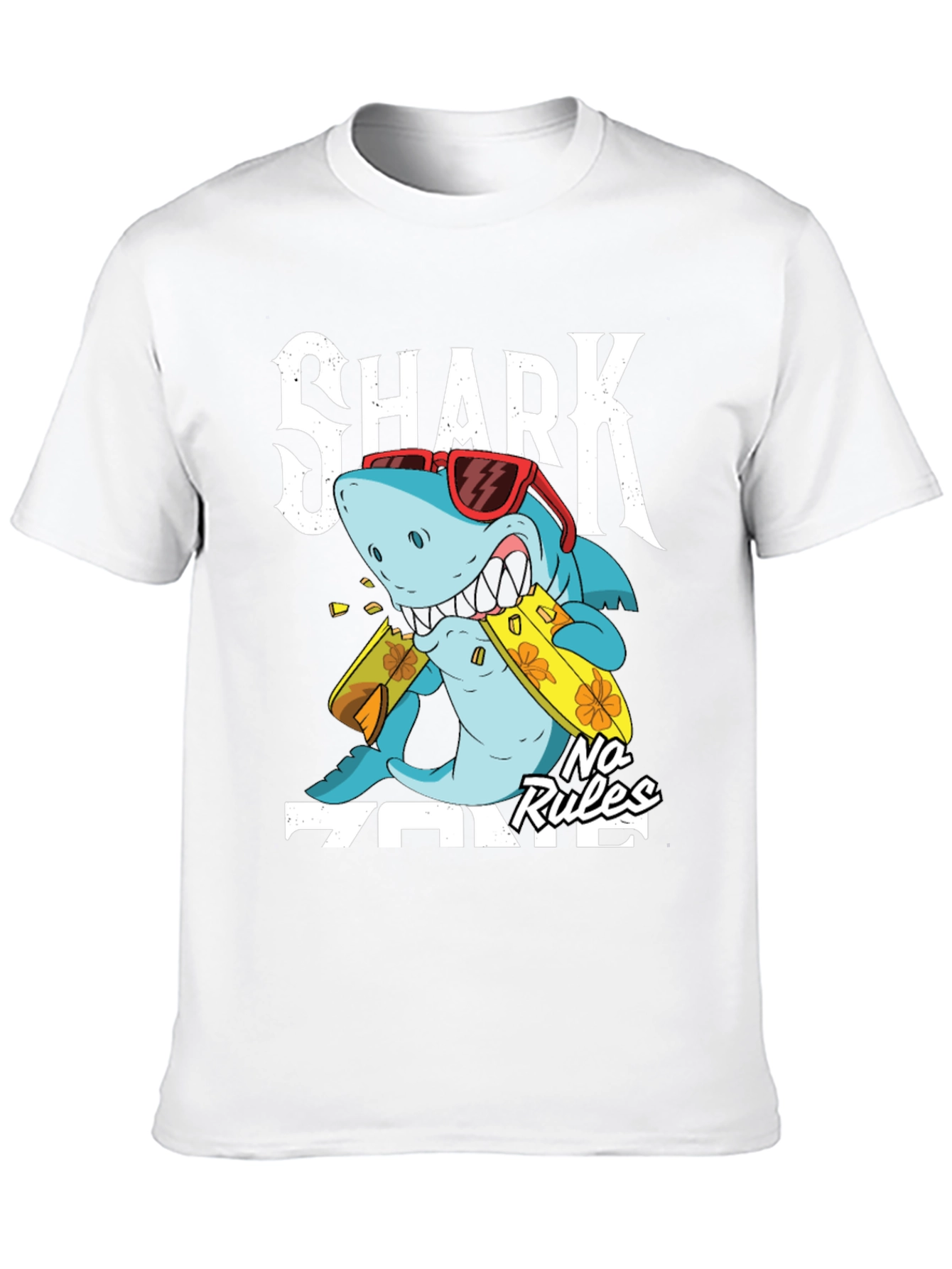 Shark Zone No Rules Graphic Tee
