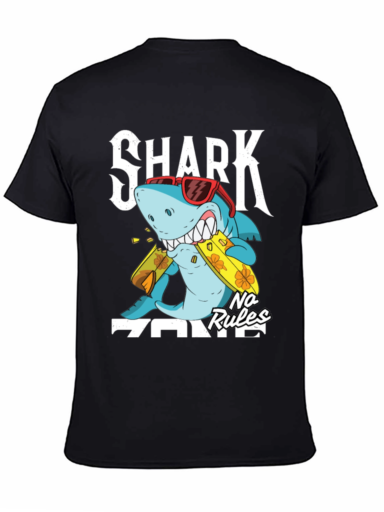 Shark Zone No Rules Graphic Tee