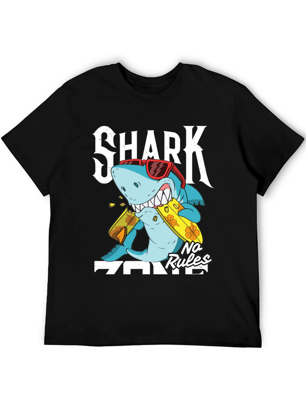 Shark Zone No Rules Graphic Tee