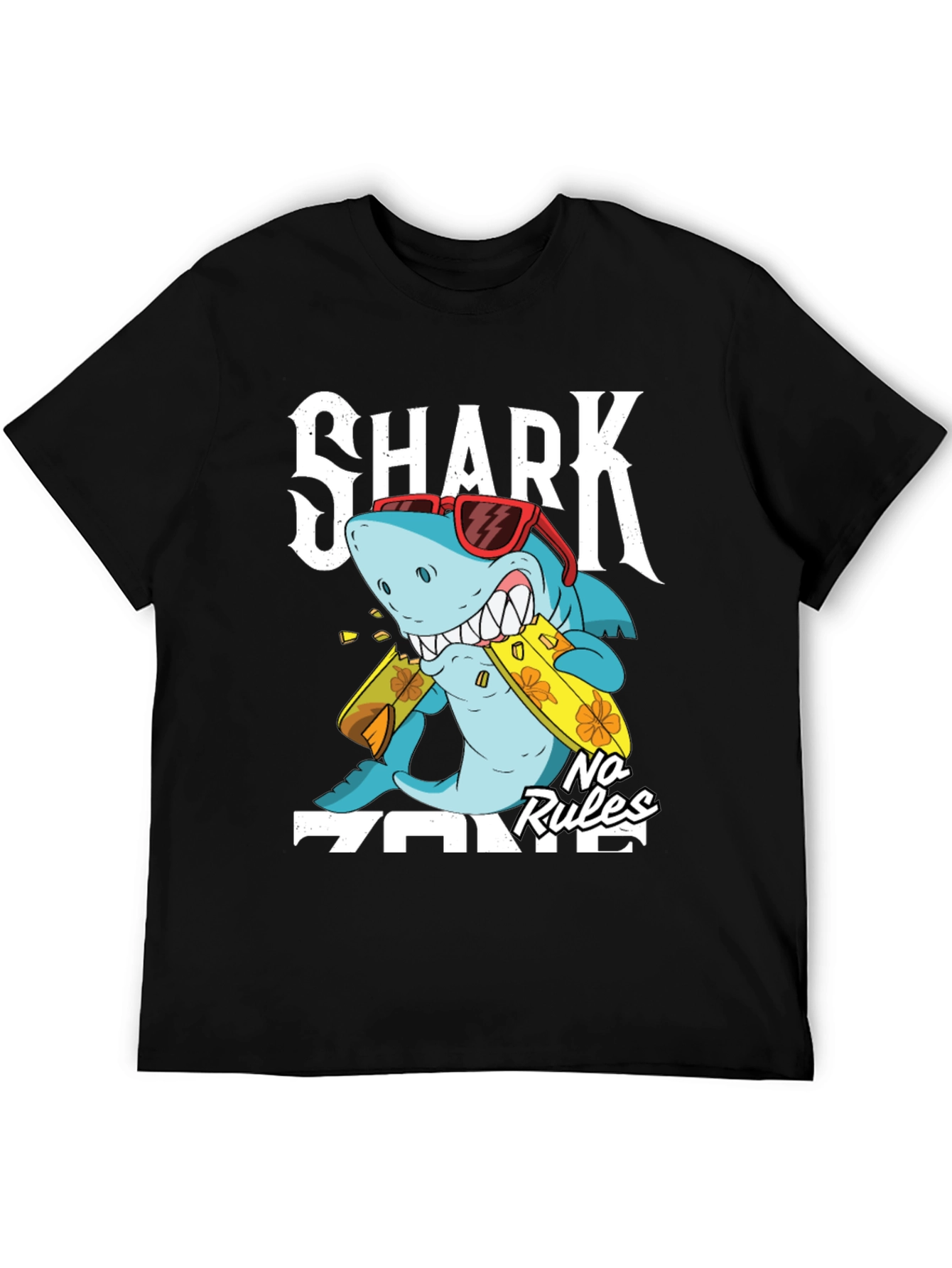 Shark Zone No Rules Graphic Tee