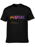 Music Lovers T-Shirt: Only Music Can Save Us!