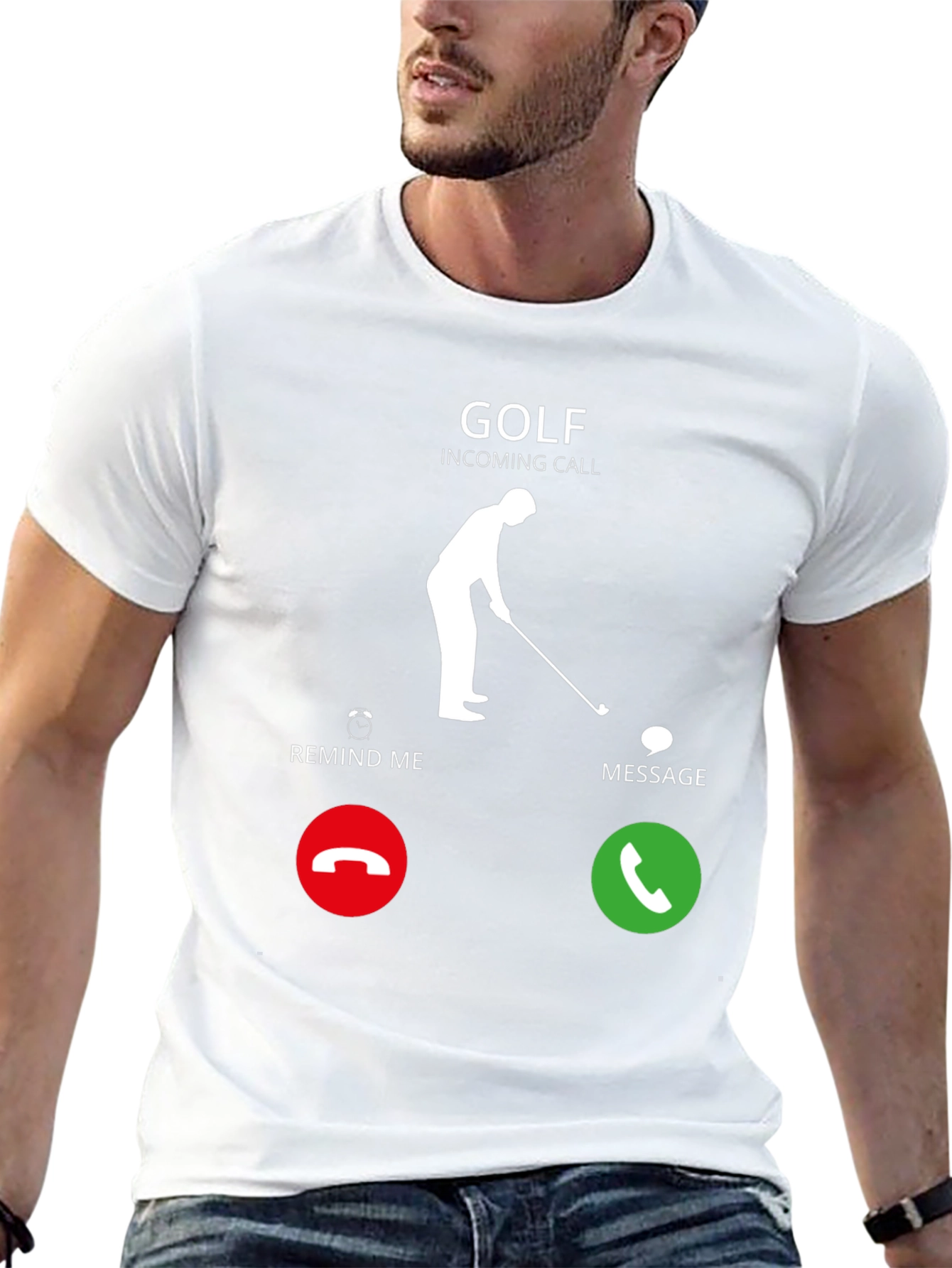 Golf Incoming Call Funny T-Shirt