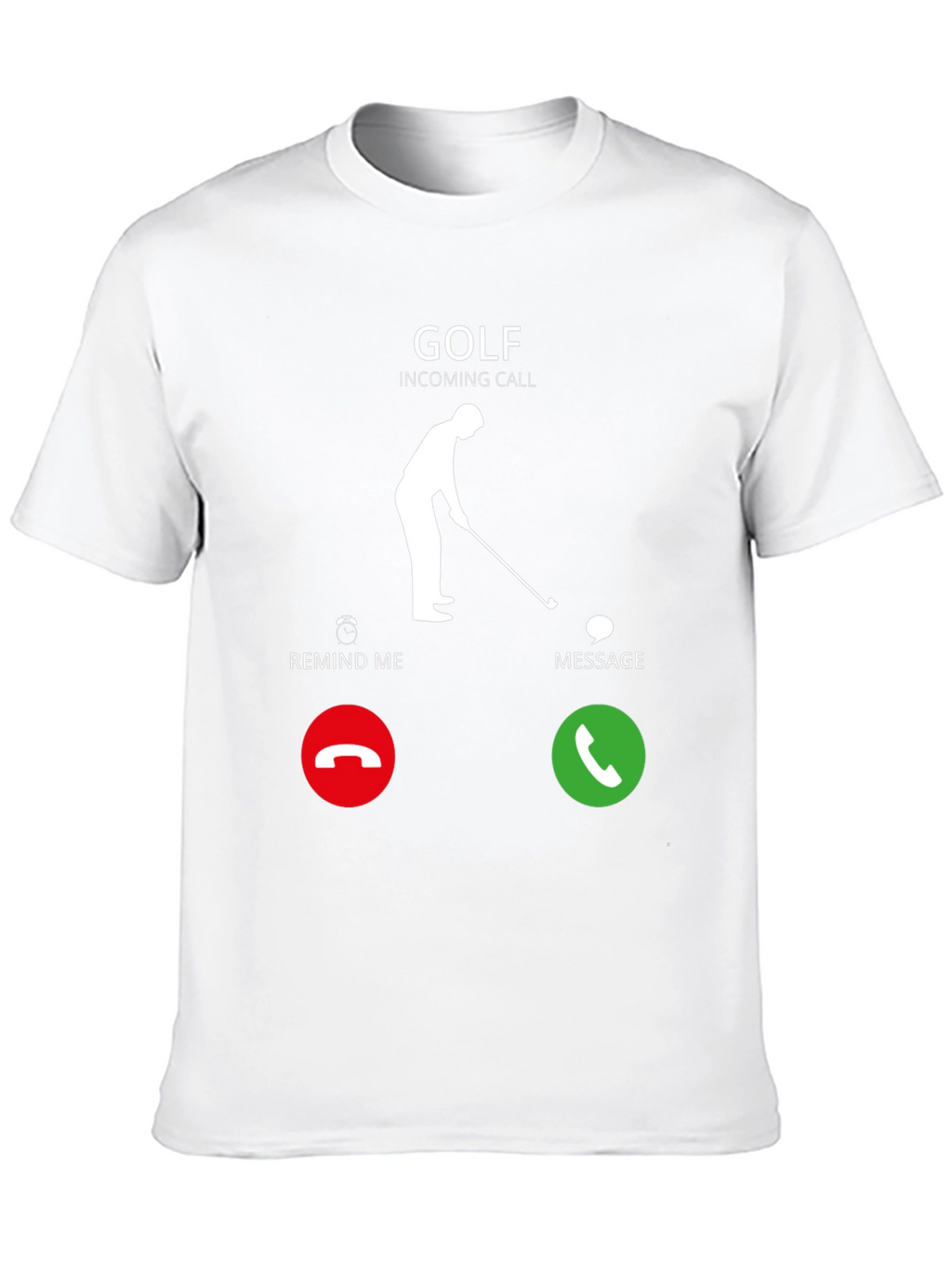 Golf Incoming Call Funny T-Shirt