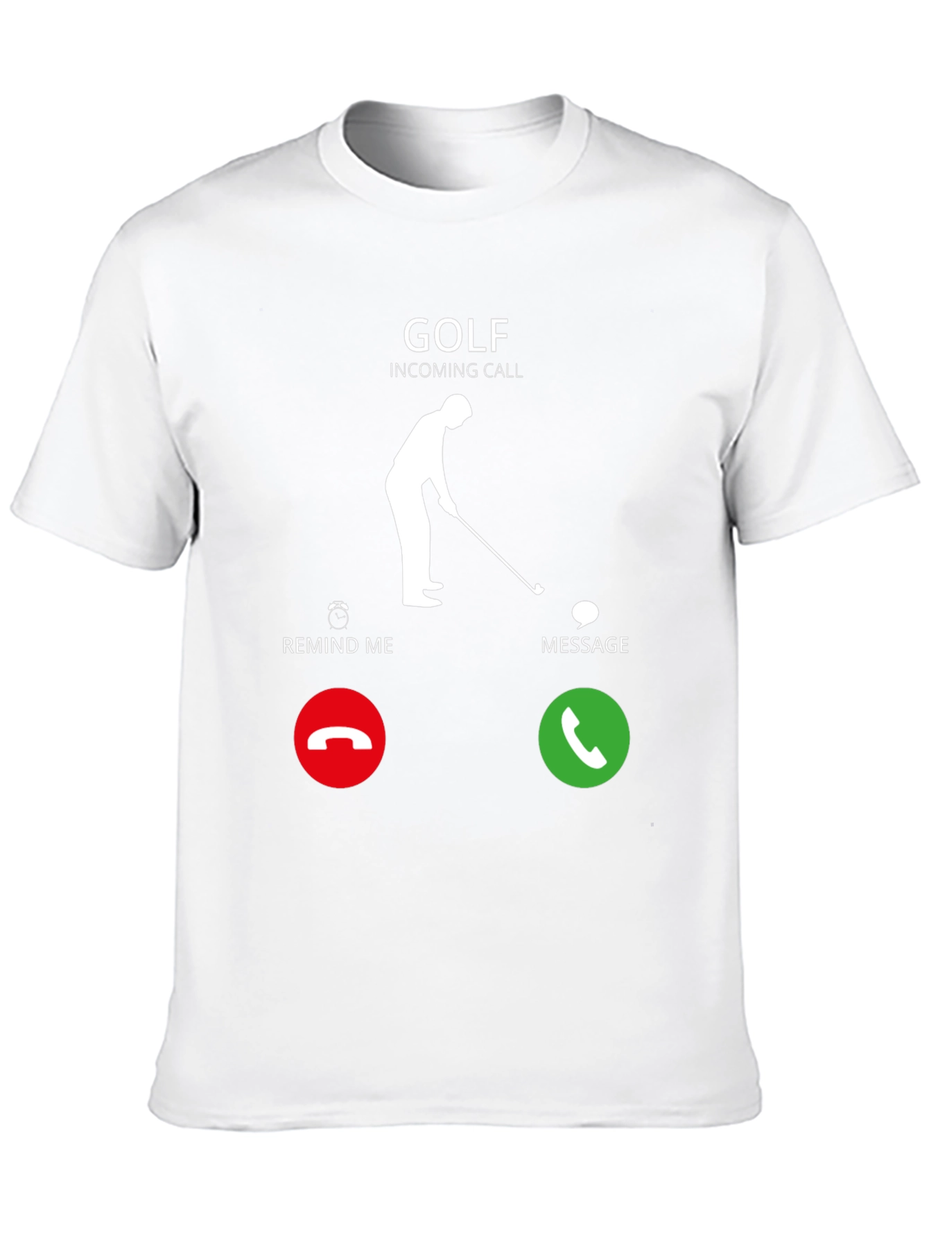 Golf Incoming Call Funny T-Shirt