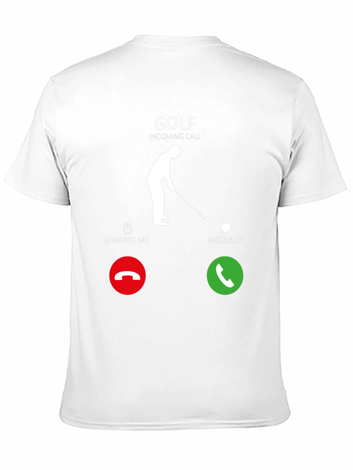 Golf Incoming Call Funny T-Shirt