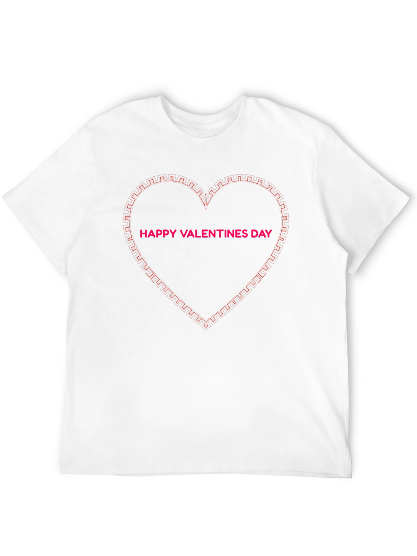 Happy Valentines Day Gear Heart T-Shirt