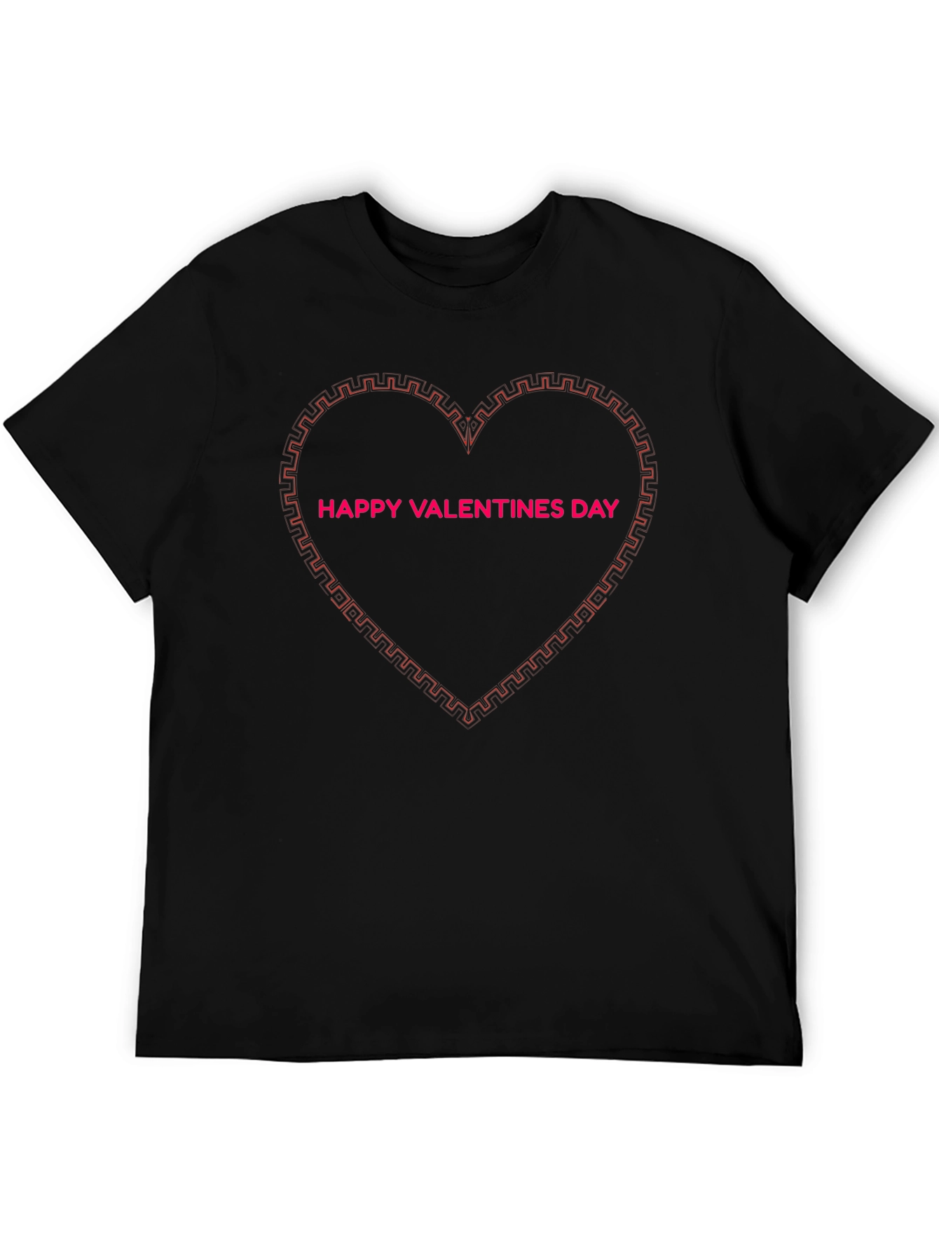 Happy Valentines Day Gear Heart T-Shirt