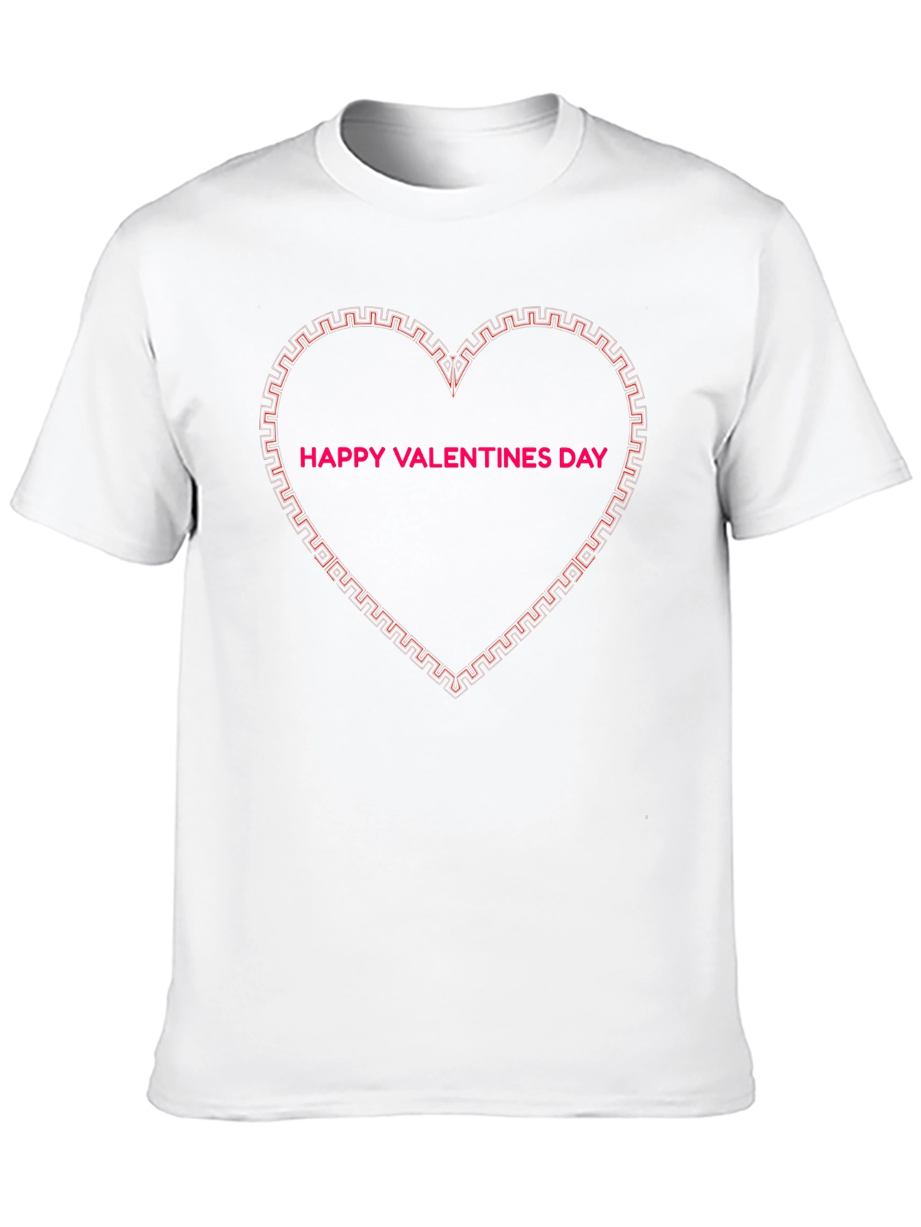 Happy Valentines Day Gear Heart T-Shirt