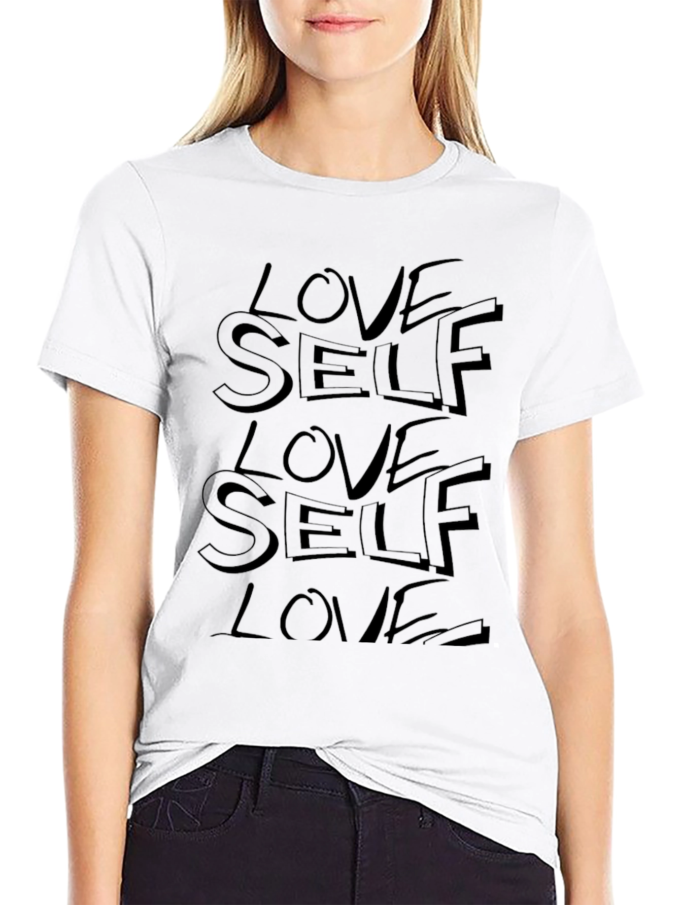 Love Self Black T-Shirt