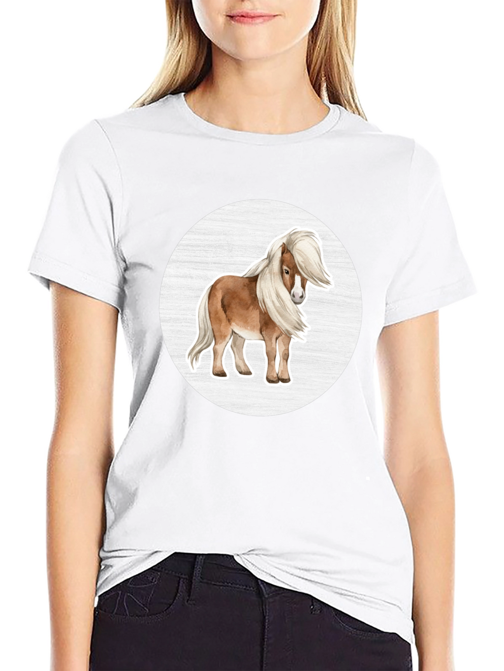 Horse Graphic T-Shirt - Unique Design