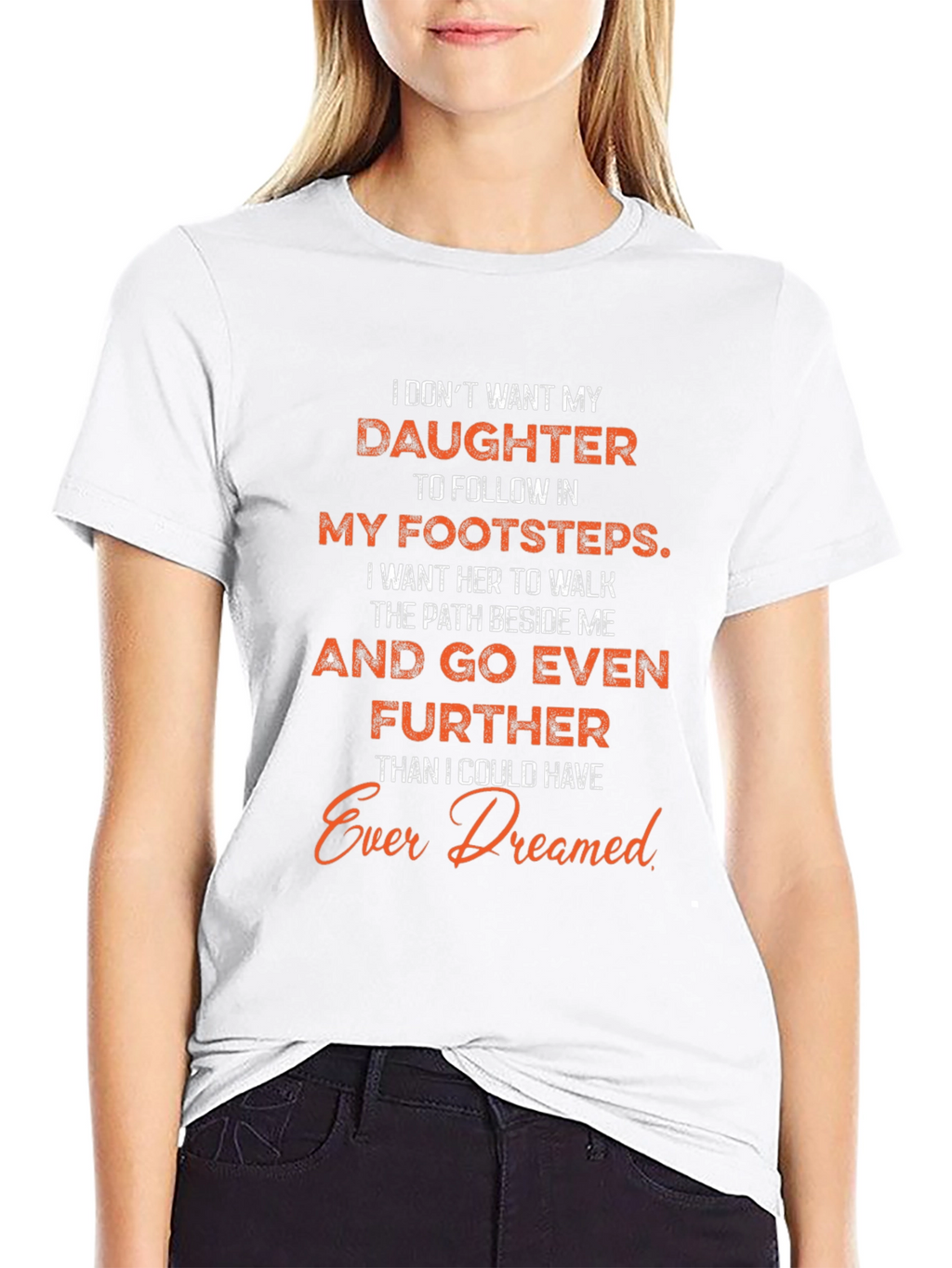 Dad Daughter T-Shirt - Follow Your Own Path