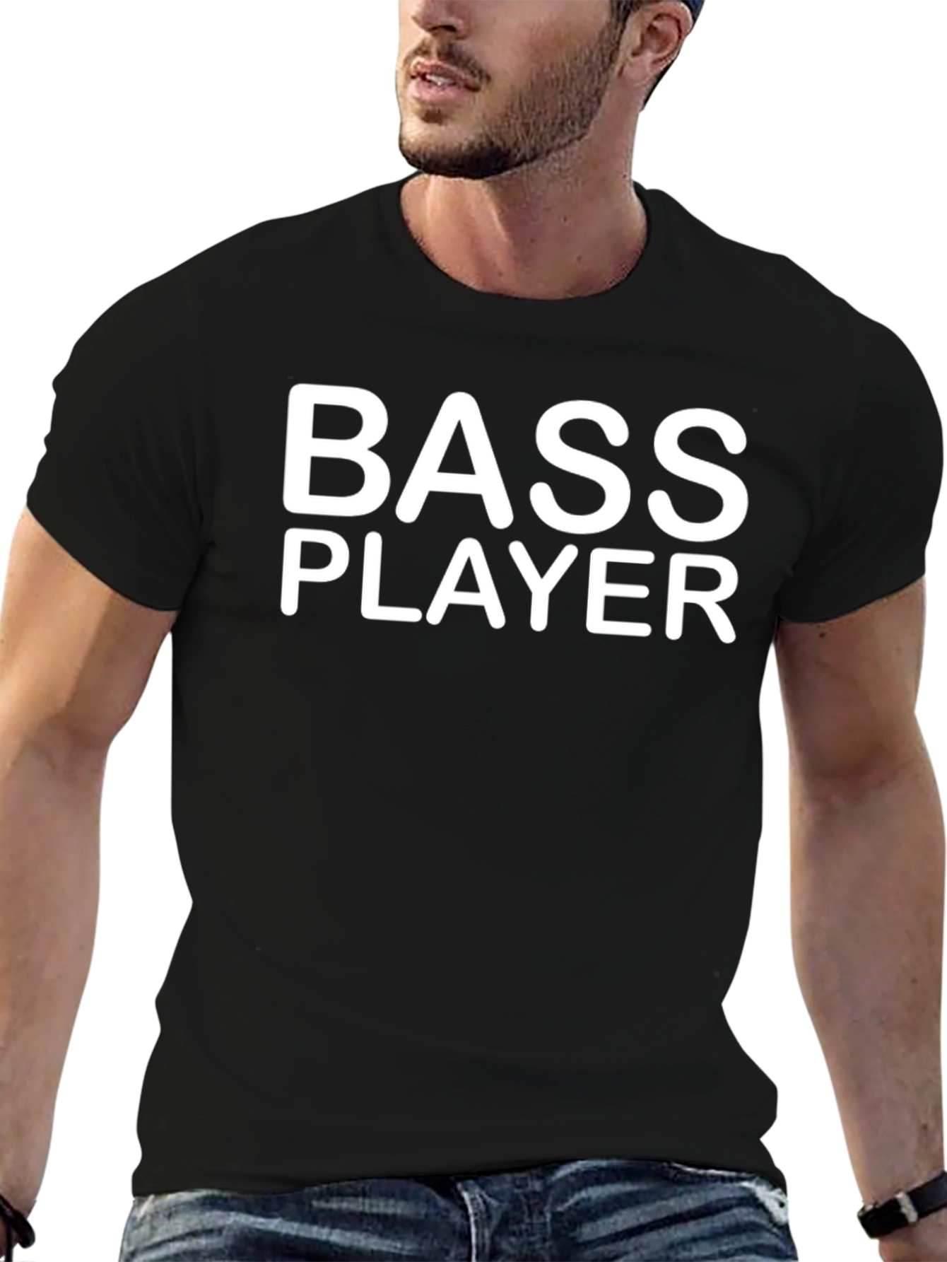Bass Player Graphic T-Shirt