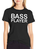 Bass Player Graphic T-Shirt
