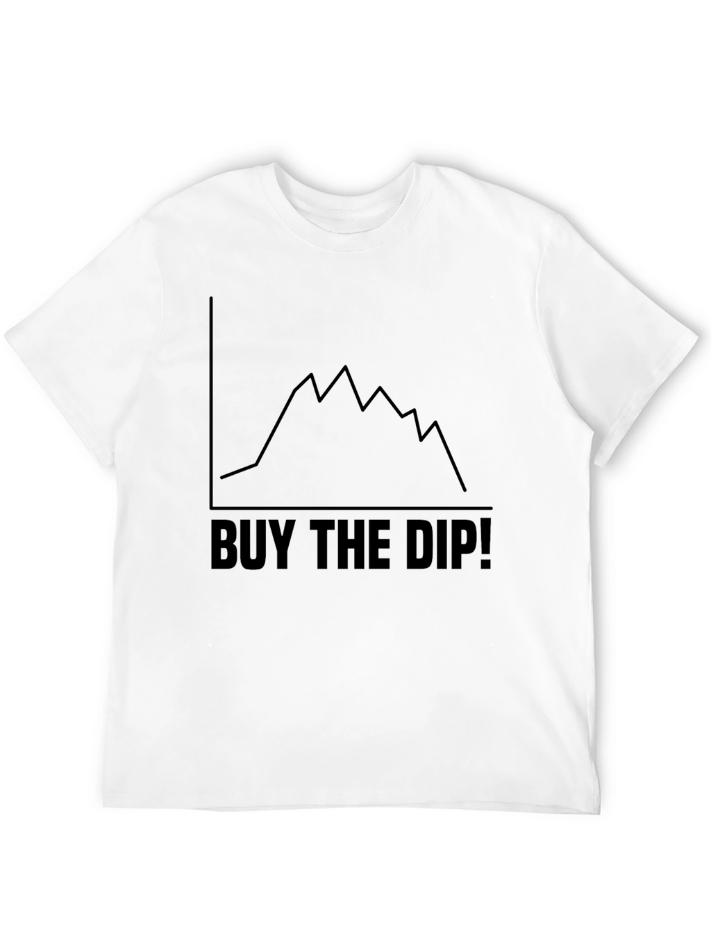 Buy the Dip Black Graphic Tee