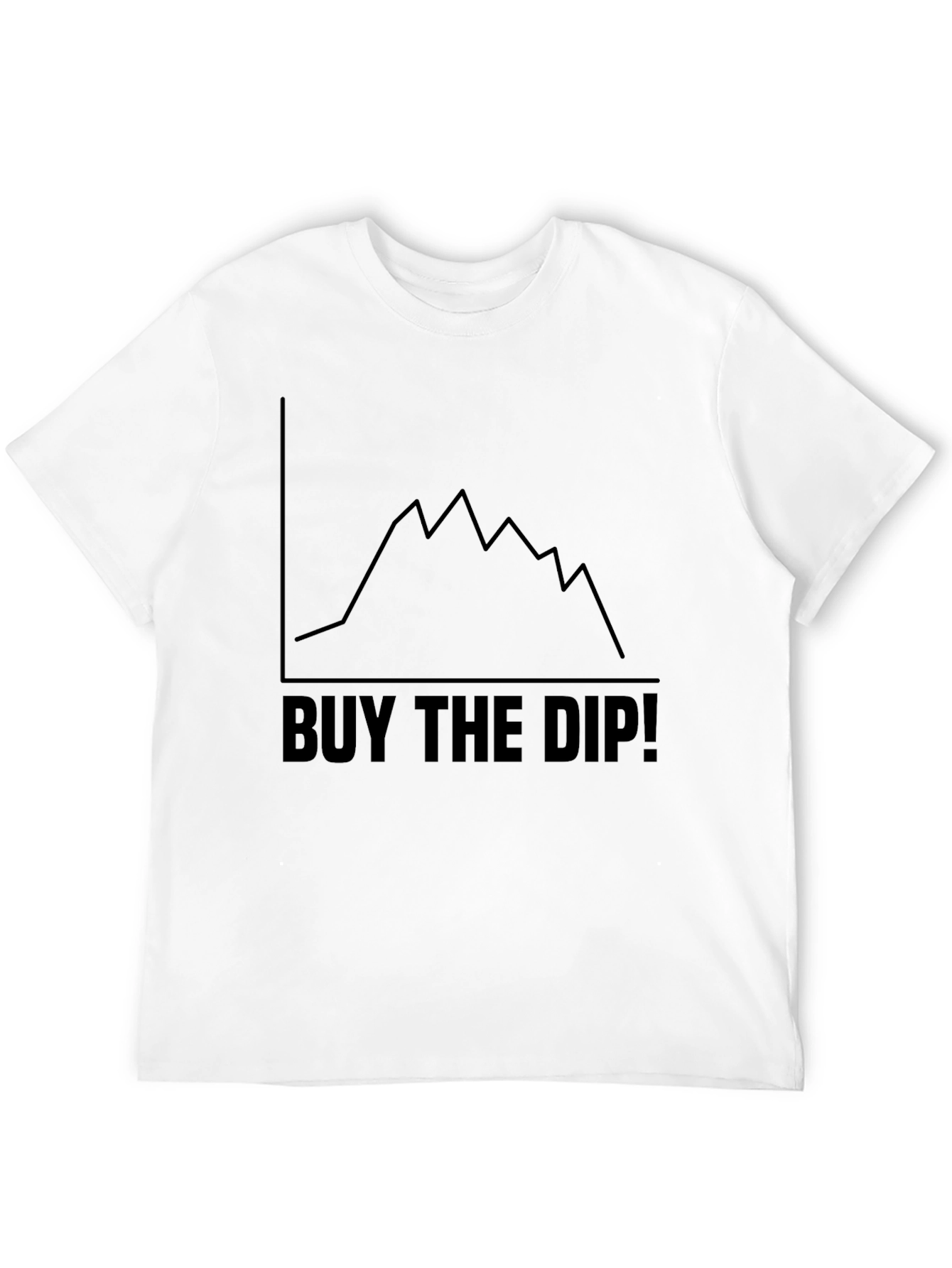 Buy the Dip Black Graphic Tee