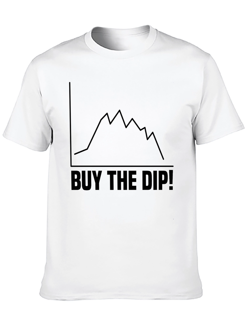 Buy the Dip Black Graphic Tee