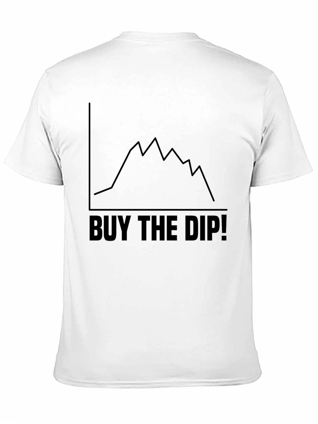 Buy the Dip Black Graphic Tee