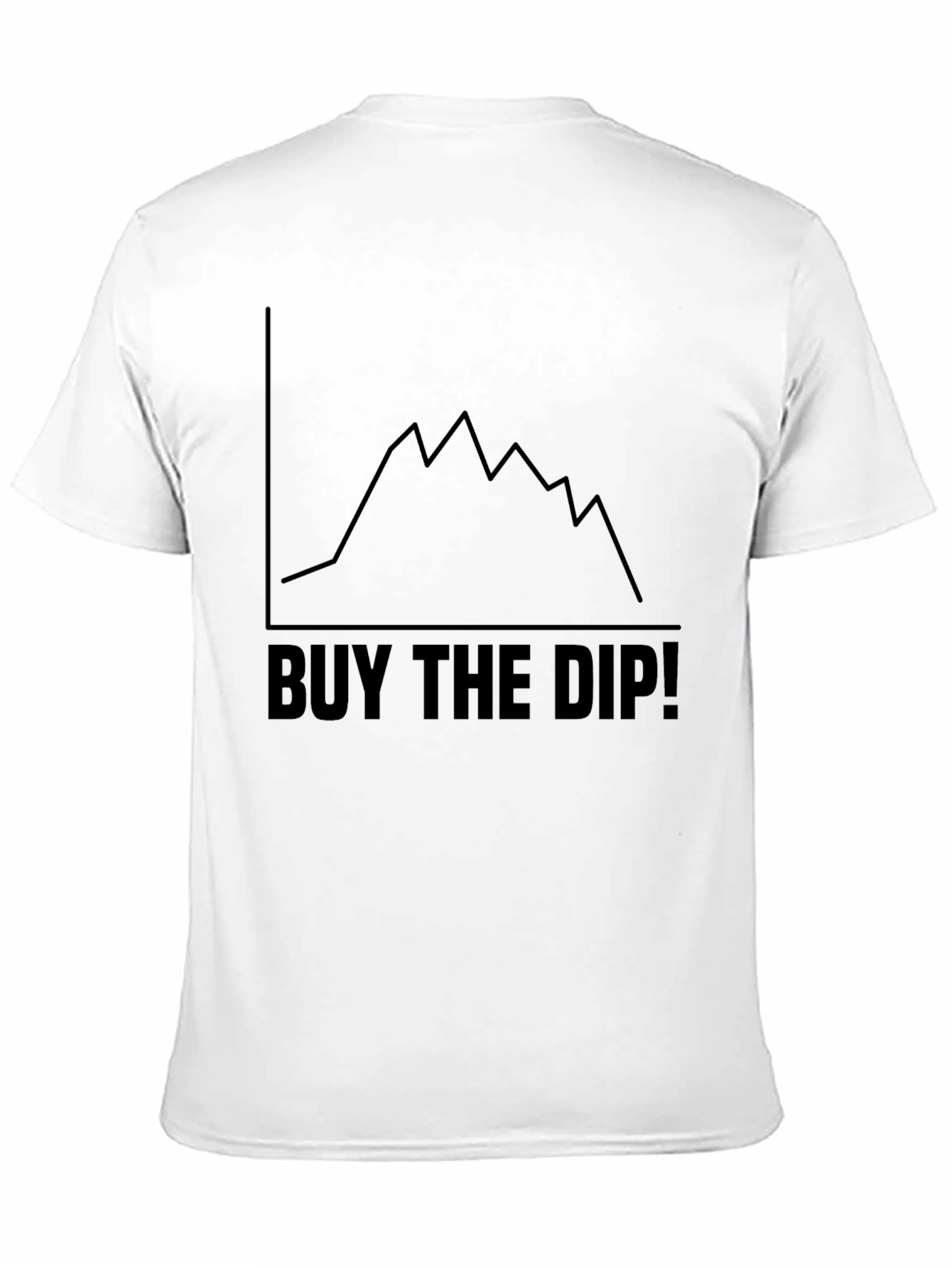 Buy the Dip Black Graphic Tee