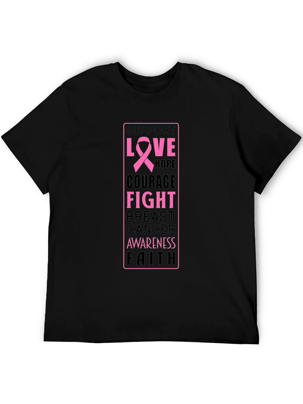 Breast Cancer Awareness Support T-Shirt
