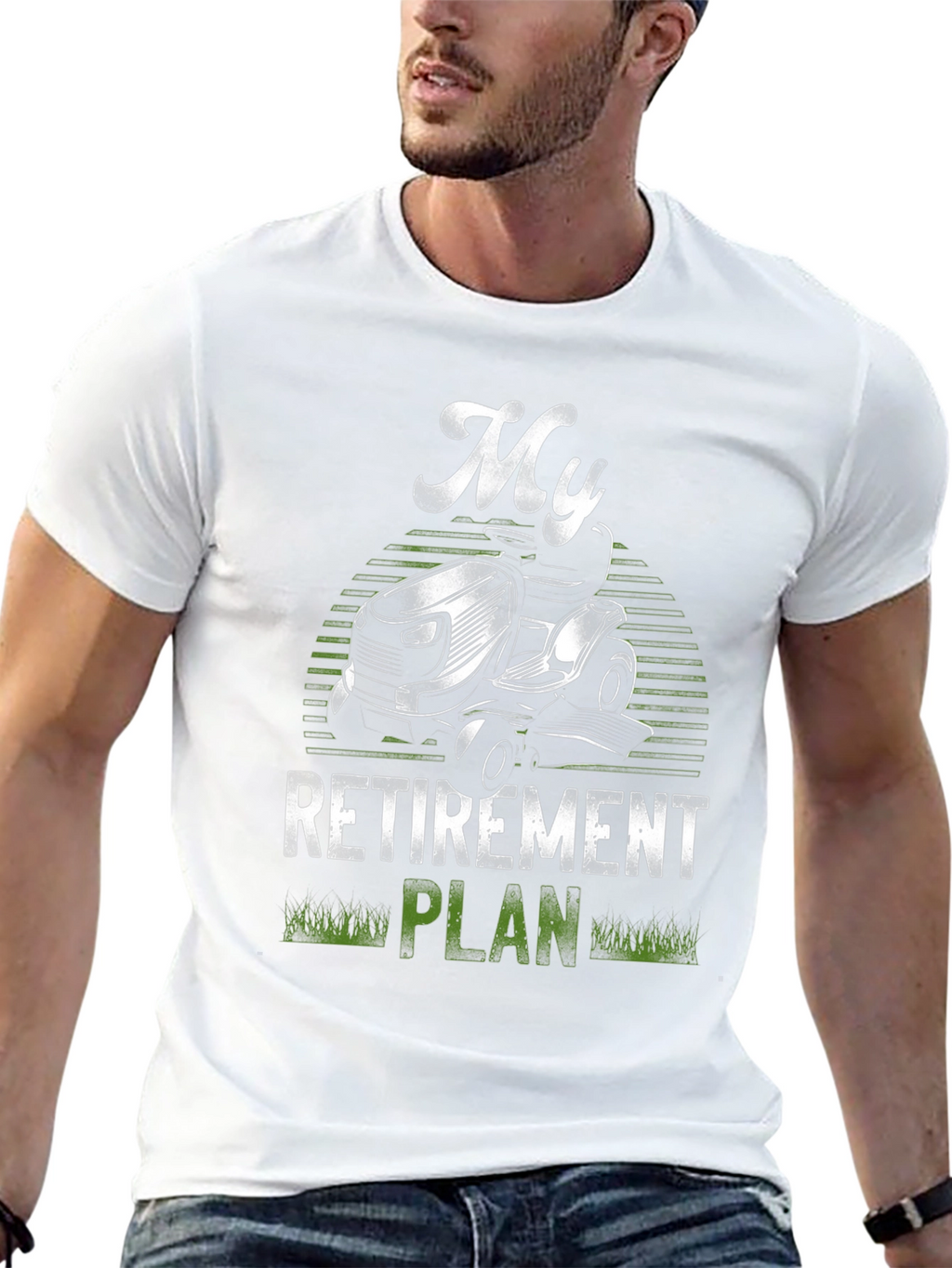 My Retirement Plan Lawn Mower T-Shirt