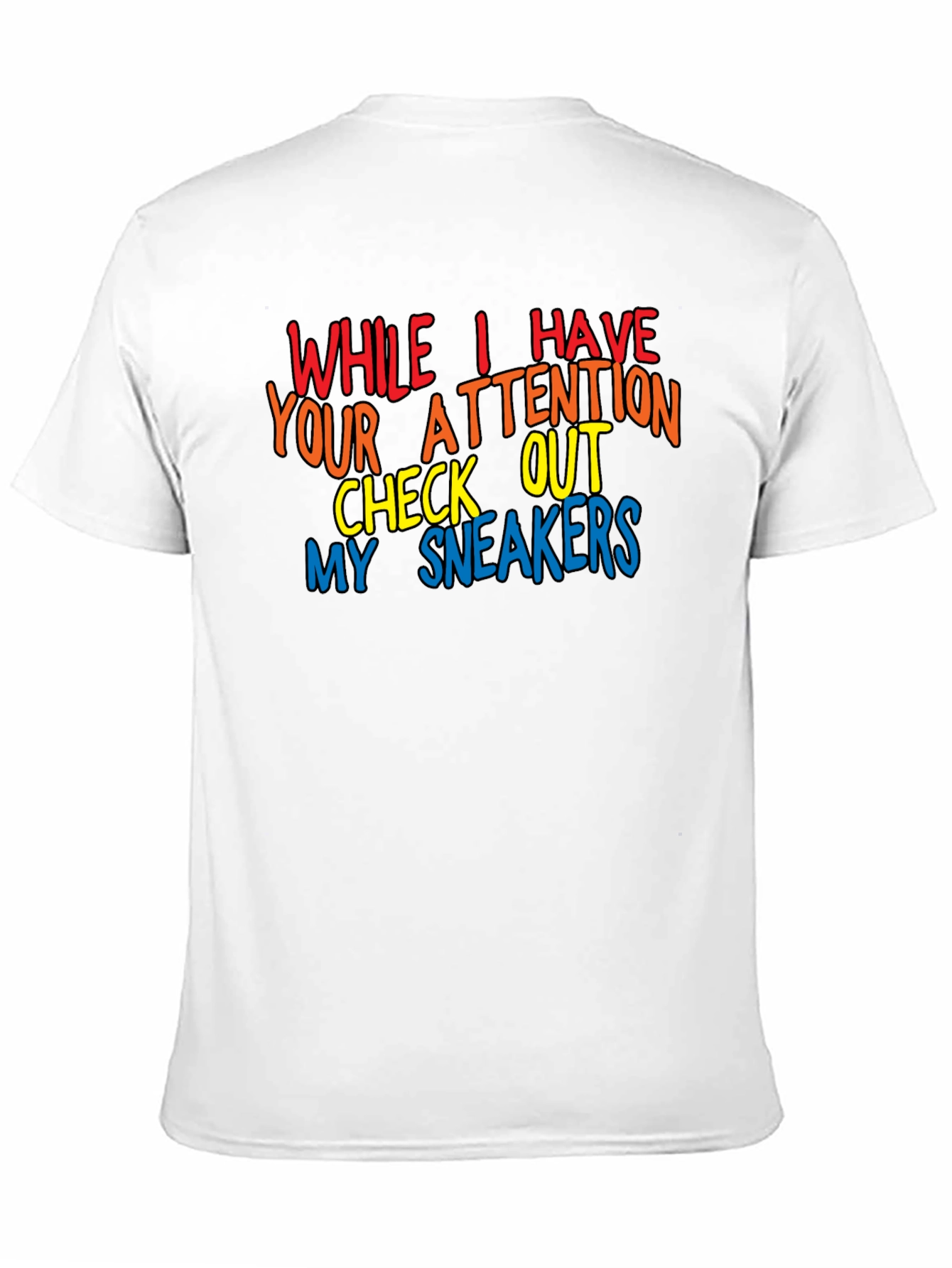 Attention Grabbing Sneaker Tee