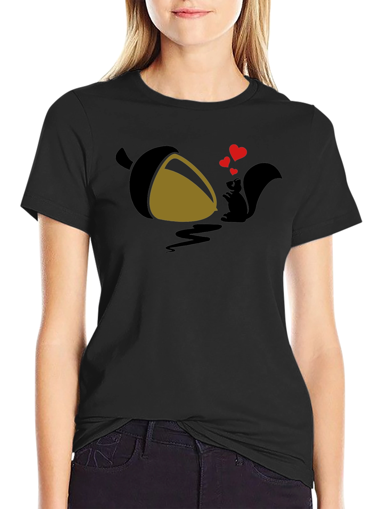 Squirrel Love Acorn Graphic Tee