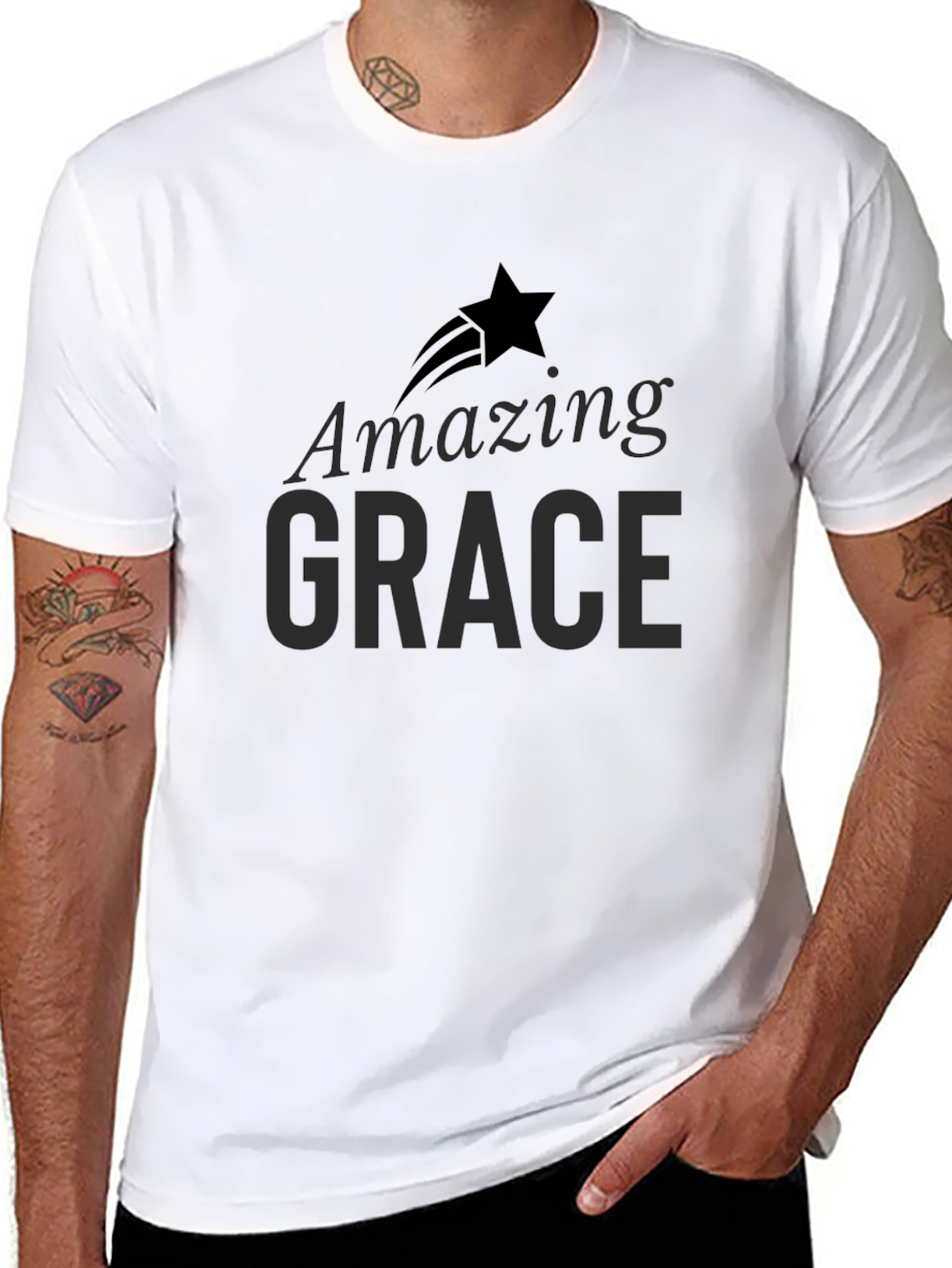 Amazing Grace Tee - Stylish Comfort